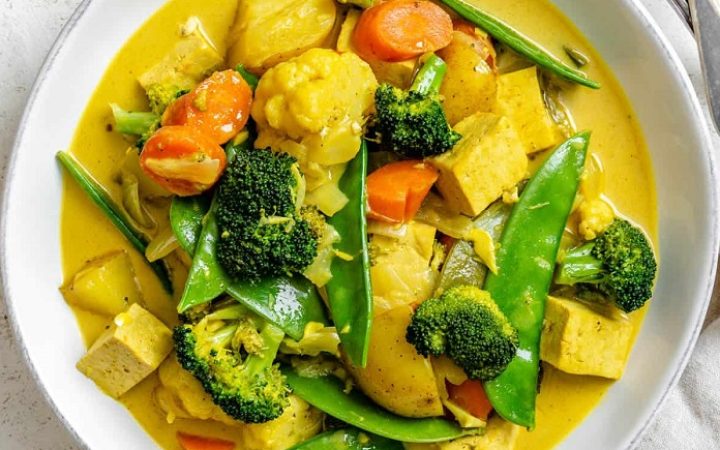 Tofu Coconut Curry Recipe